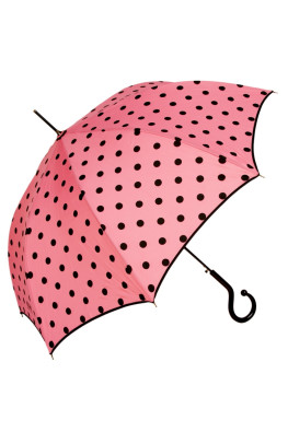 Зонт-трость Moschino 239-61AUTON Iconic dots Pink