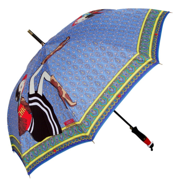 Зонт-трость Moschino 249-63OLVIAP Olivia In Umbrella long Blue