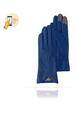 Перчатки Женские io.K11-ETNICHE/BLUE.GR