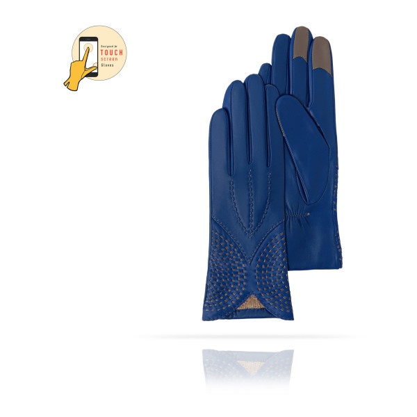 Перчатки Женские io.K11-ETNICHE/BLUE.GR Перчатки Женские io.K11-ETNICHE/BLUE.GR