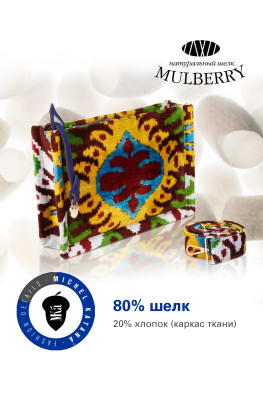 Сумка-клатч из Шелка Женская Michel Katana